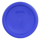 Pyrex 7201-pc 6  2-blue 2-purple 2-green 6pk Storage Cover Lid For 4 Cup Bowl