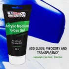 U s  Art Supply Gel Medium Gloss Acrylic Medium  200ml Tube