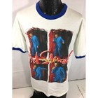 Vtg 90 s Acton Usa 1998 Rod Stewart Concert Rod All Night Tour Ringer T Shirt L
