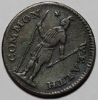 1787 Massachusetts Half Cent Colonial Copper - Ryder 5-a