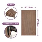 Walnut Wood Sheets Thin Lumber  Black Dark Unfinished Board For Dark Brown 