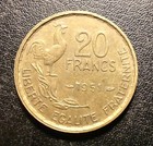 1951 France 20 Francs Coin