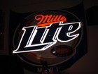 Miller Lite Hood Dodge 2 Kurt Busch Brad Keselowski Signed 60x48 Night Race