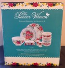 New Pioneer Woman 20 Piece Dinnerware Set Vintage Floral Butter Salt Fast Ship