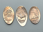 Disney Ca Adventure 3pc Pressed Pennies Mickey Mouse Red Car Trolly Penny 2025