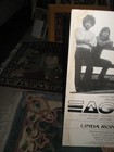 1976 The Eagles At The Seattle Kingdome Cardboard Concert Poster