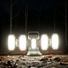 Foldable 10000lm Led Work Light Cordless 4 Panel Handheld Lamp For Milwaukee 20v