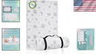 Baby Playpen Mattress Foldable Waterproof Breathable Compact Crib 38x26