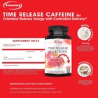 Time Release Caffeine 100mg-energy   Endurance Support improve Clarity   Focus