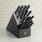 Henckels Graphite 20-pc Self-sharpening Knife Set With Black Color Block