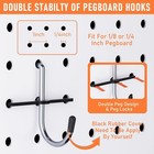 330pcs Upgraded Pegboard Accessories Organizer Kit  Peg Board Hooks Assortment W