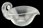 Vintage Steuben Crystal Gravy Or Sauce Boat  clear Art Glass Signed 6 5   