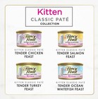Purina Fancy Feast Wet Kitten Food  Classic Pate With Milk 3 Oz Cans Pack Of 24