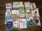 Lot Of 33 New Adult Coloring Books crayons Plus Lot Of  Freebies  see Pictures  