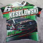 Brad Keselowski Castrol Edge Nascar Racing T Shirt Men s Size Xl Nwt Sublimated