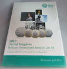 2019 Uk Brilliant Uncirculated Annual Coin Collection Set Royal Mint Sealed Pack