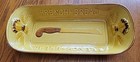 Los Angeles California Potteries Usa French Bread Dish Serving Platter 325 Wheat