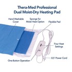 Thera-med Professional Hp1224 Electric Heating Pad And Moist Heating Pad Auto