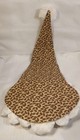 Vtg Santa Wall Hanging 30  Yo-yo Quilted Grannycore Christmas Bells Handmade 