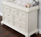 Oxford Baby Cottage Cove Changing Topper - Vintage White