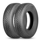 Set 4 St225 75r15 Trailer Tires 10pr St 225 75 15 Load Range E Radial Heavy Duty