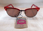 Vintage Girard 3300 Red 54 Combo Made In France Sunglasses Frame Nos  311