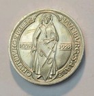 1928 A  unc   Germany - 3 Reichsmark Naumburg Commemorative World Silver Coin