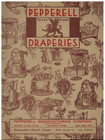 14 Vintage 1930s Pepperell Draperies Fabric Sample Books nantucket Glazed Chintz