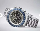 Seiko Men s Prospex Speedtimer Solar Chronograph Black Dial Watch Ssc939
