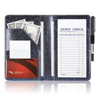 Acdream Server Books For Waitress  Guest Book Note Pad  Cute Pocket Leather Mone
