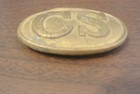 Civil War Confederate Cs Oval Belt Buckle