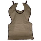House Brand Dentistry 109404 Lead Dental X-ray Apron Adult With Collar Beige