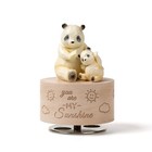 Music Box Figurine  Sculpted Hand-painted Musical Figure Gifts  For Panda