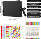 11 5 X 8 5 Inch Scrapbook Photo Album wedding Guest Book Anniversary Memory Scra