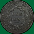 1820 Small Date Coronet Head Large Cent Extremely Fine Xf Coin  46009