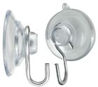 12 Pak Small 1 1 4inch Pennsylvania Heavy Duty Suction Cup Hooks For Glass