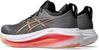 Asics Nimbus Gel 27 Men Shoe Grey Red Sneaker