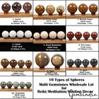 Wholesale Mix 100  Natural Gemstone Sphere Crystal Ball Healing 49-75mm 10 Kilo