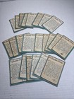 Beatles Diary Trading Cards 1964 Topps Partial Set 23 One Duplicate