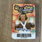 Lot Of 32 Willy Wonka   The Chocolate Factory Coin Pusher Arcade  Cards Rare