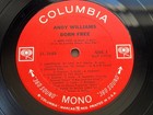 Andy Williams Born Free Vinyl Lp 1967 Vintage Ex ex Mono Columbia 2-eye Cl 2680