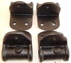 Antique Cast Iron Corner Brackets Nutting Lineberry Industrial Cart Coffee Table