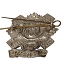 2nd Vol Batt Highland Light Infantry Cap Badge Kc Silver Maker Anderson Edinburg