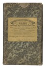 Antique Map  pianta Topografica Di Roma   rome -italy  Venanzio Monaldini  1832