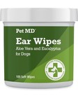 New Pet Md Dog Ear Cleaner Wipes Cleanser For Dogs 100 Count  u15 