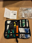 Rj45 Ethernet Network Cat5 5e 6 Cable Tester Crimper Stripper Cutter Tool Set