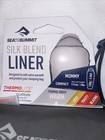New Sea To Summit Silk Blend Mummy Sleeping Bag Liner 70in
