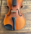 Vintage Antonius Straduarius Bausch Violin With Bow And Case
