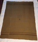 Model 1908 Wool Blanket 86  71  U S Ordinance Flaming Bomb Olive Drab 4 Lb 14 Oz