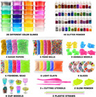 126 Pcs Diy Slime Making Kit For Girls Boys  Ultimate Supplies For Kid